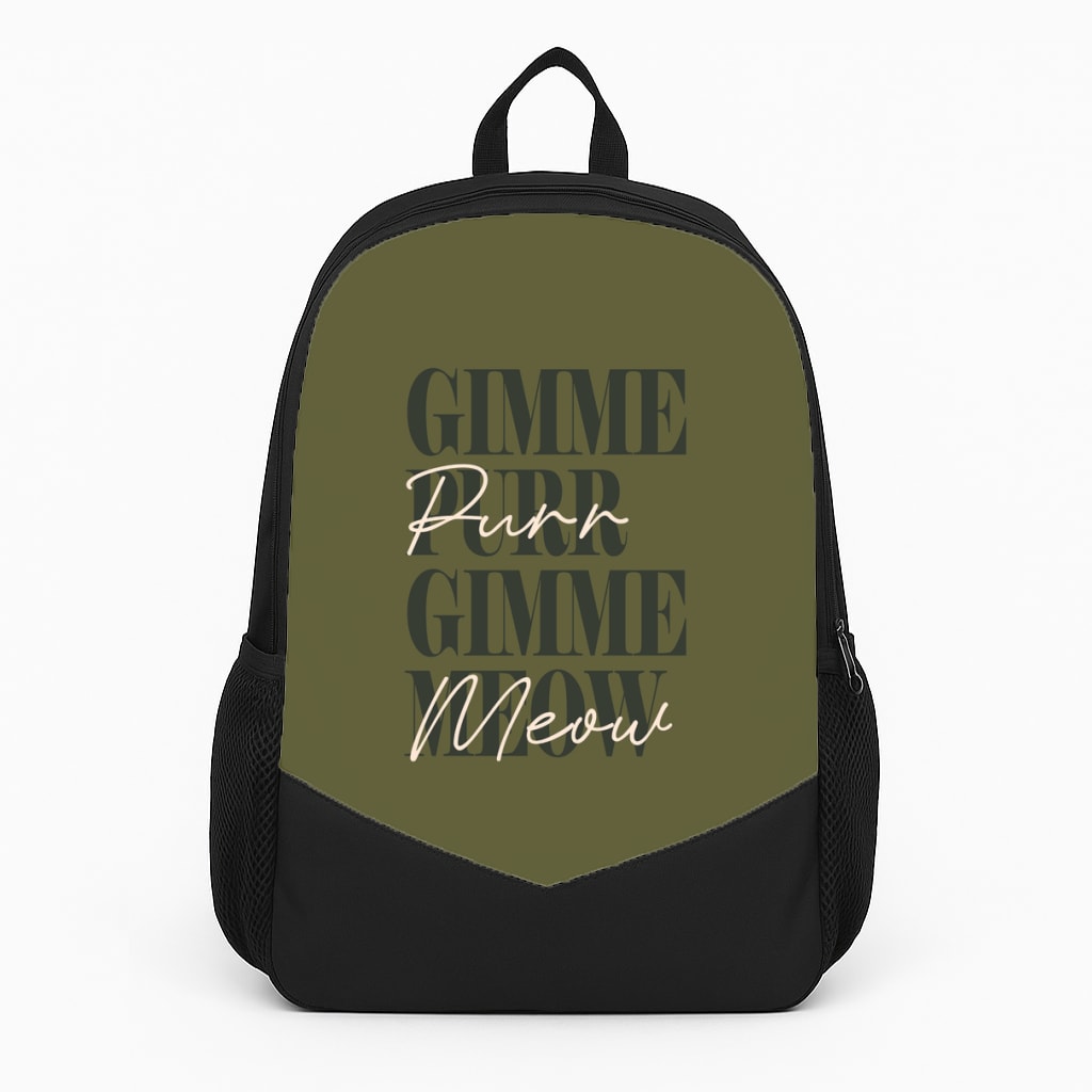 Gimme Purr, Gimme Meow Backpack