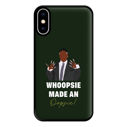 Whoopsie Made An Oopsie Phone Case for iPhone XS Max
