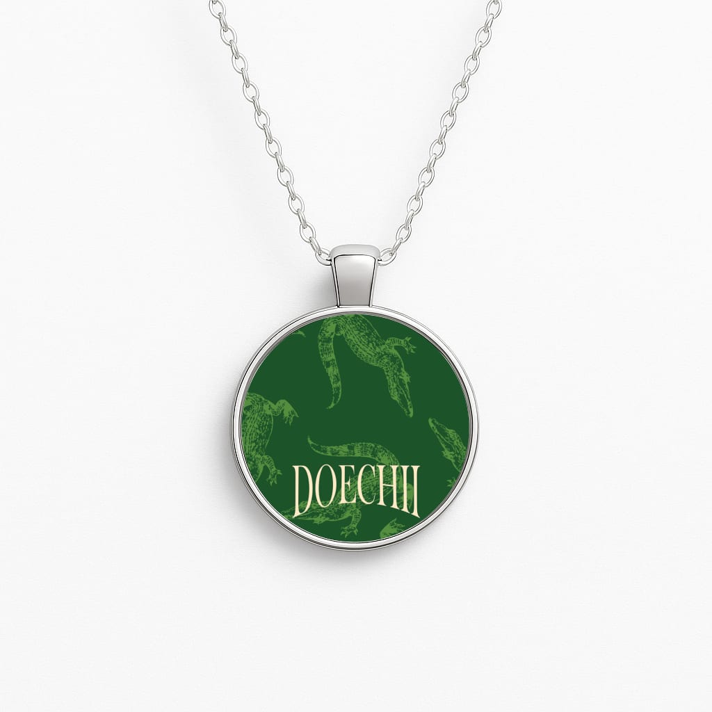 Alligator Pattern Necklace
