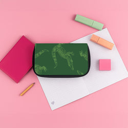 Alligator Pattern Pencil Case