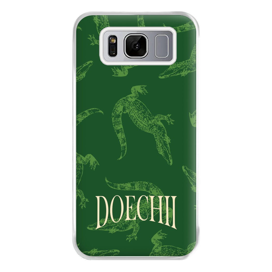 Alligator Pattern Phone Case for Galaxy S8 Plus