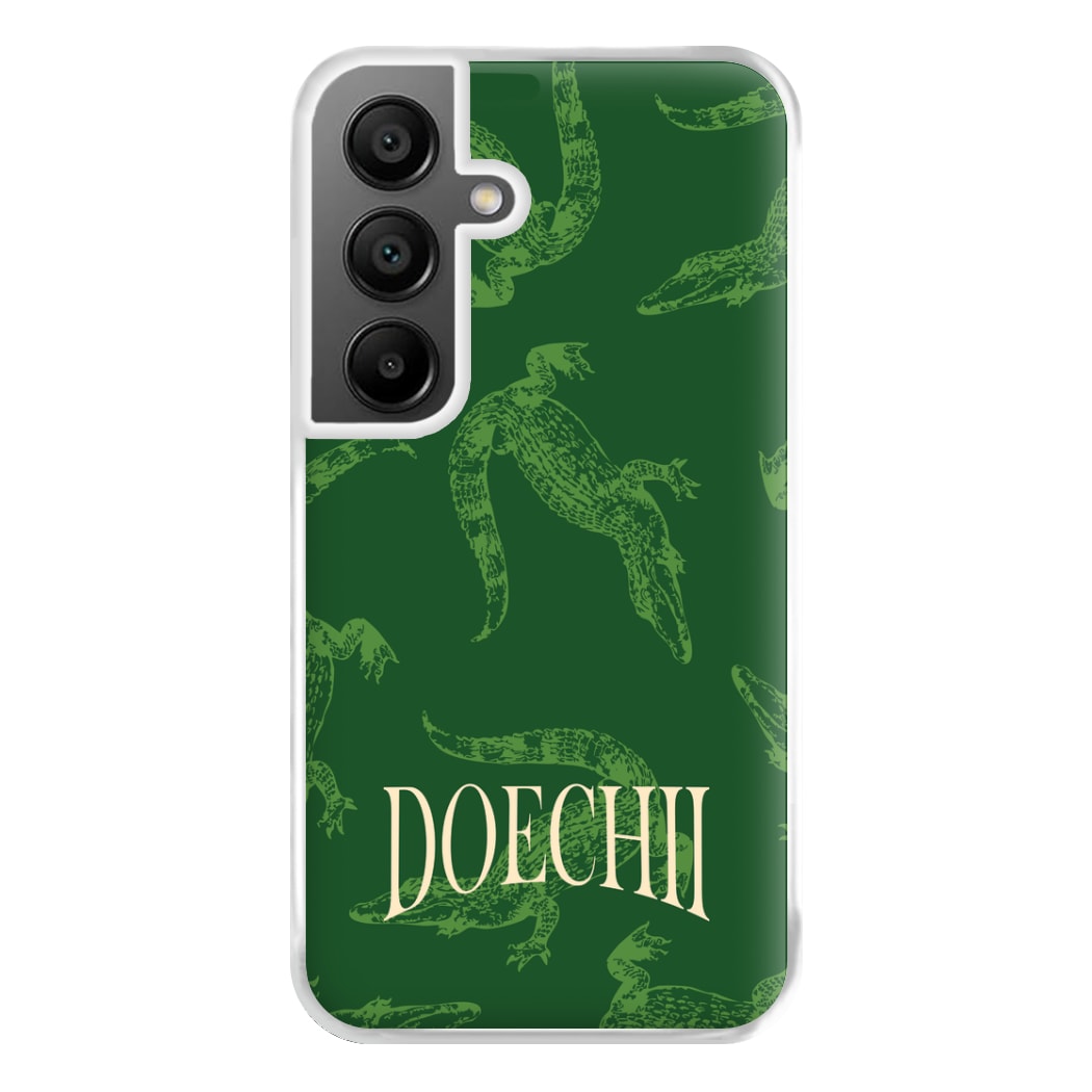 Alligator Pattern Phone Case for Galaxy A56