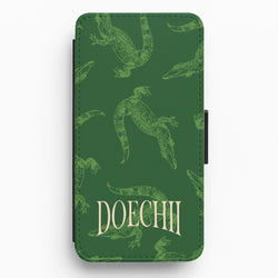 Alligator Pattern Flip / Wallet Phone Case