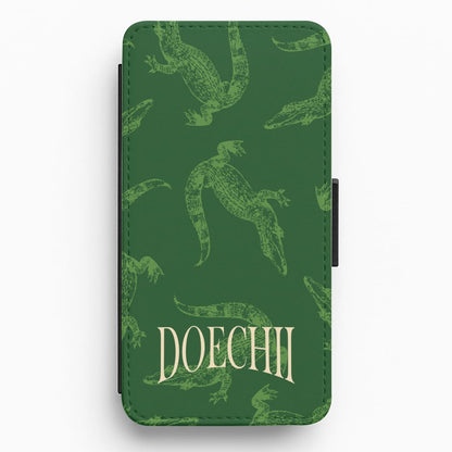 Alligator Pattern Flip / Wallet Phone Case