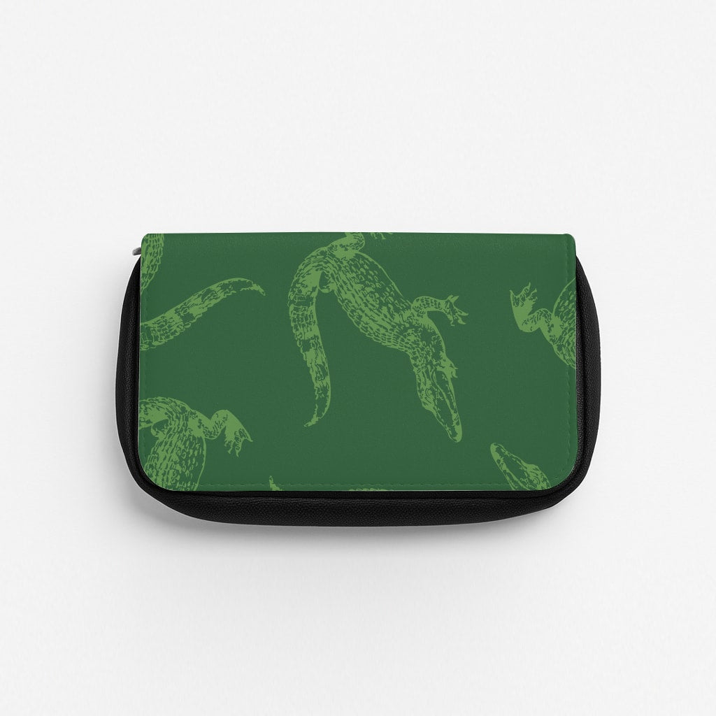 Alligator Pattern Pencil Case