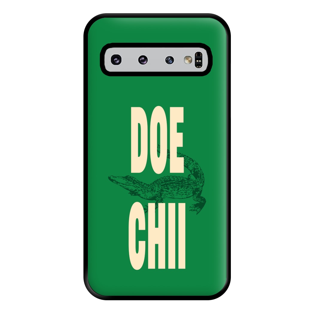 Rapper Alligator Print Phone Case for Galaxy S10 Plus