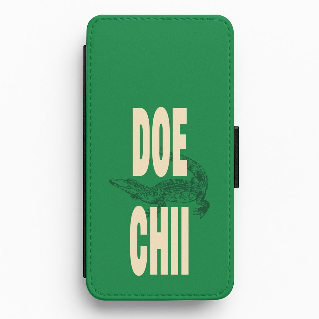 Rapper Alligator Print Flip / Wallet Phone Case