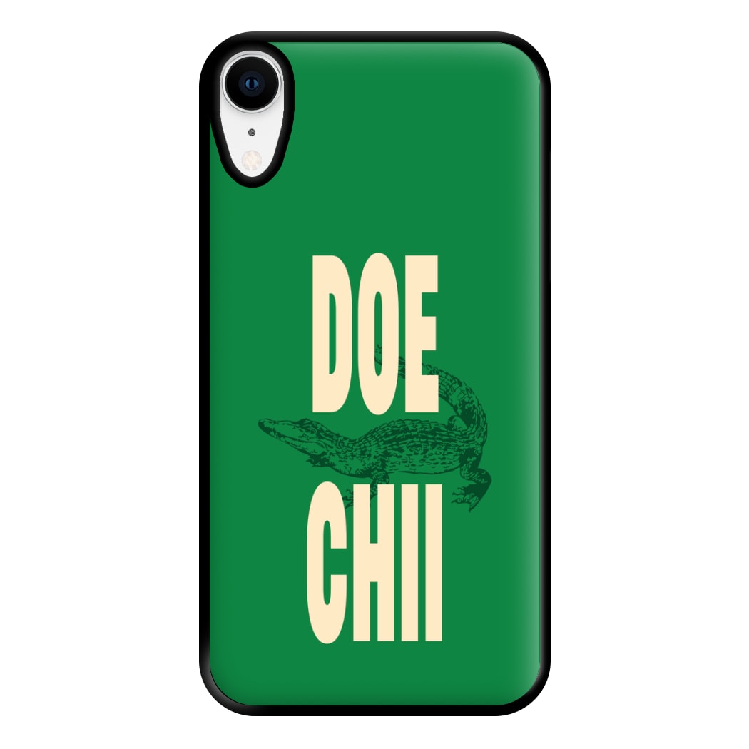 Rapper Alligator Print Phone Case for iPhone XR