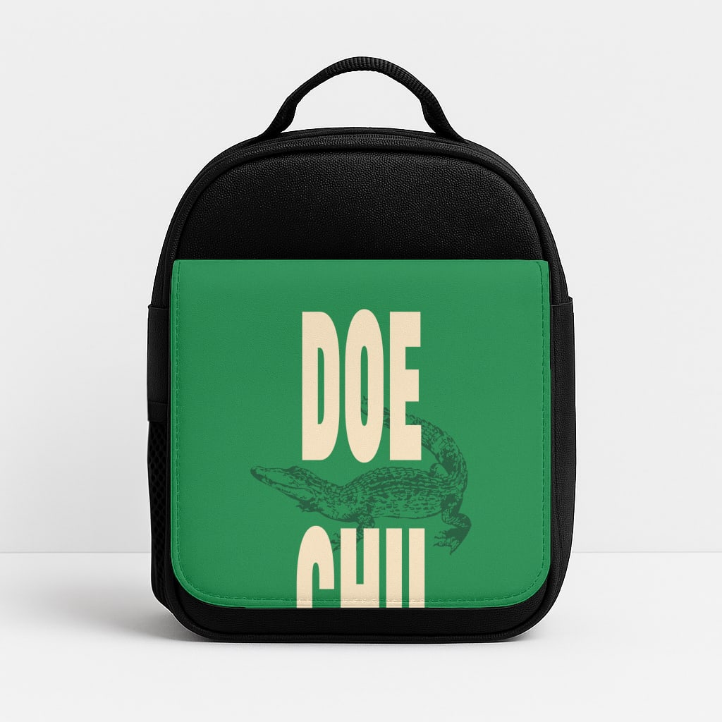 Rapper Alligator Print Lunchbox