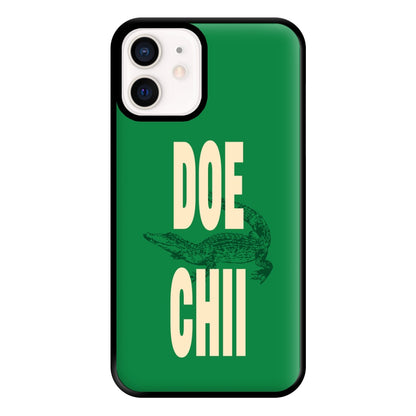 Rapper Alligator Print Phone Case for iPhone 13 Mini