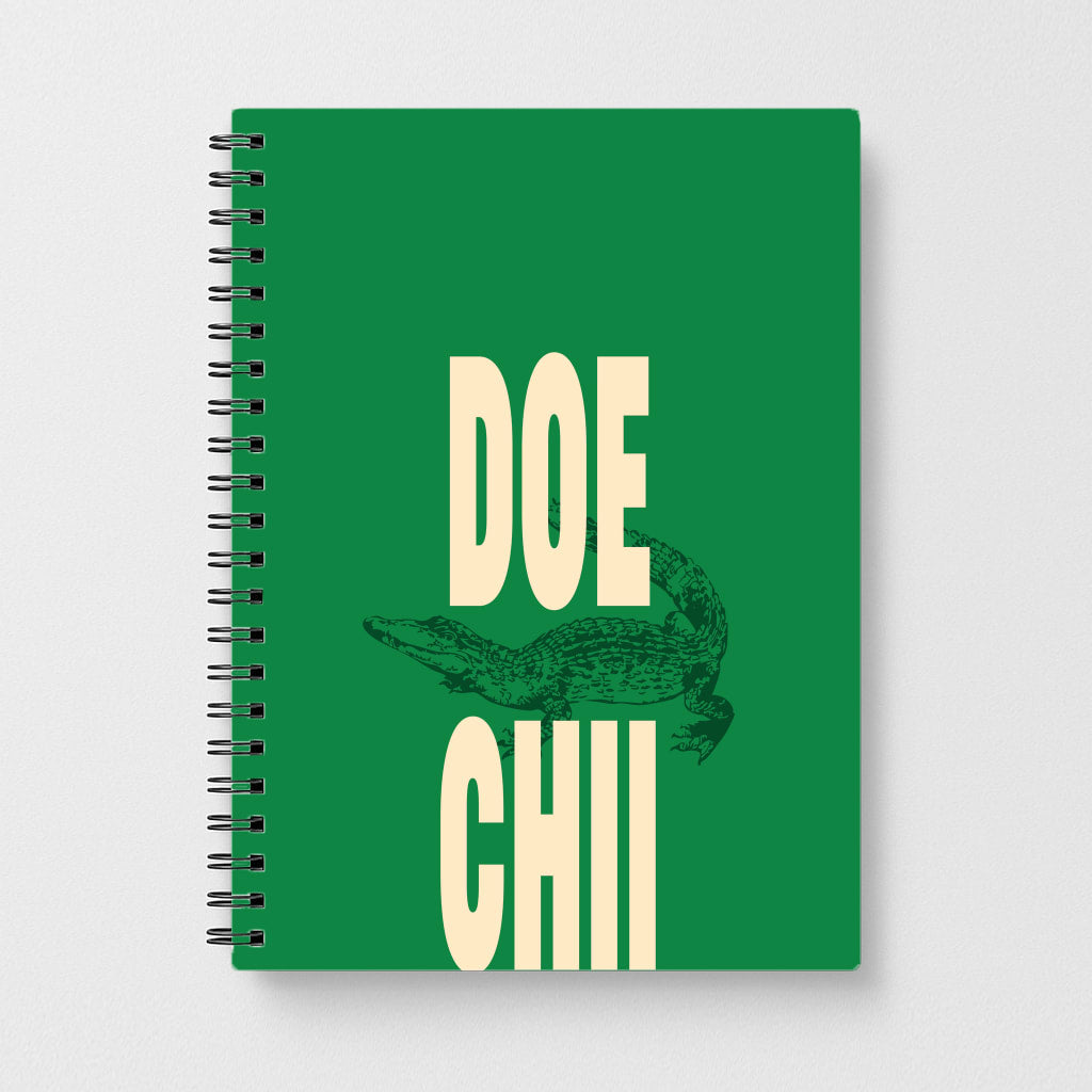 Rapper Alligator Print Notebook
