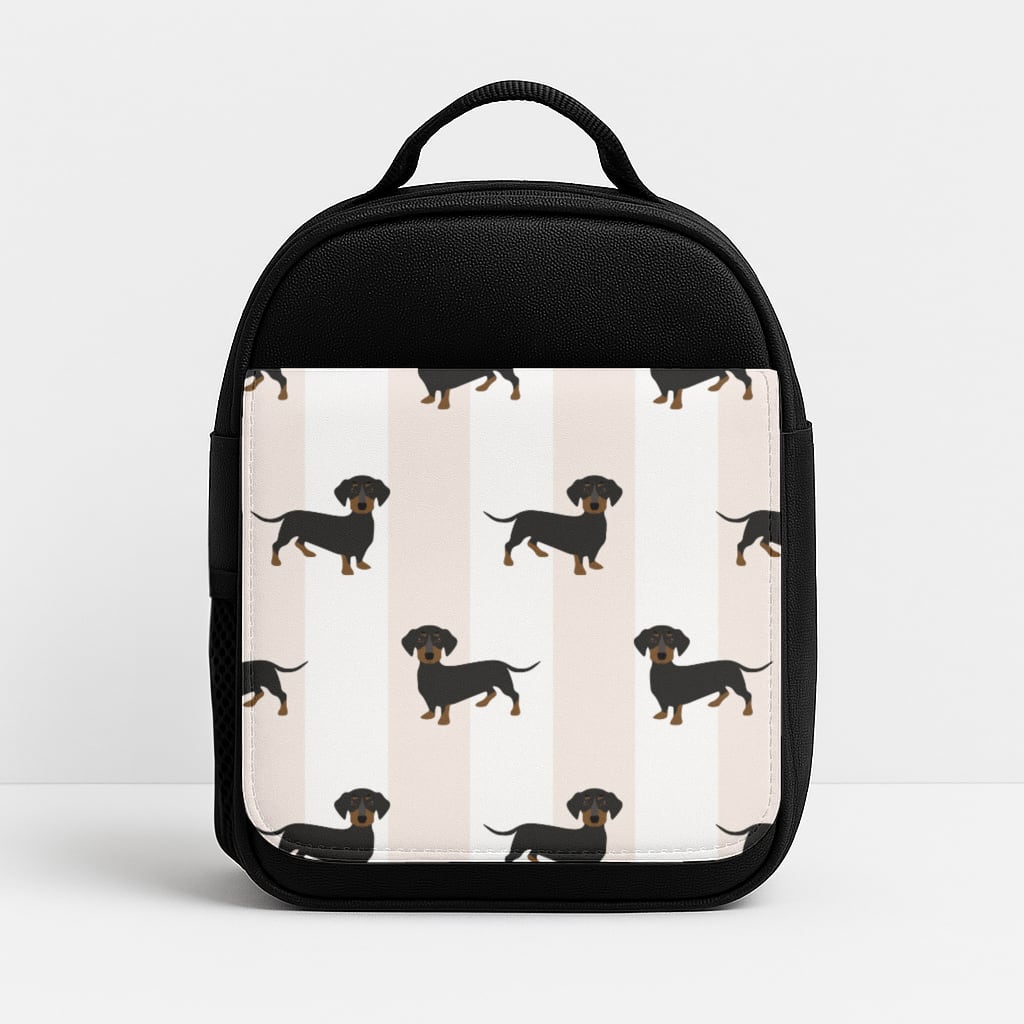Striped Dachshund - Dog Pattern Lunchbox