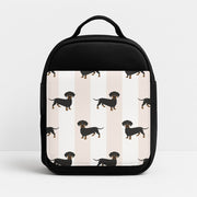 Striped Dachshund - Dog Pattern Lunchbox 1