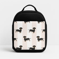 Striped Dachshund - Dog Pattern Insulated Lunchbox