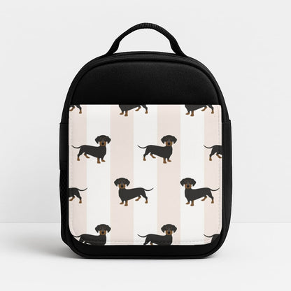 Striped Dachshund - Dog Pattern Insulated Lunchbox