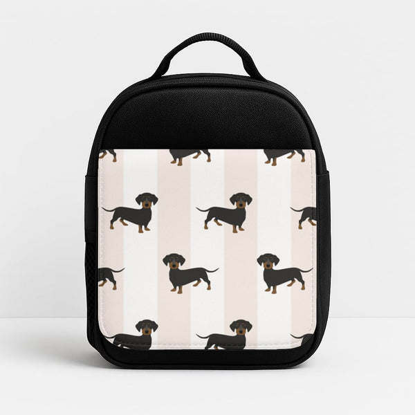 Striped Dachshund - Dog Pattern Insulated Lunchbox