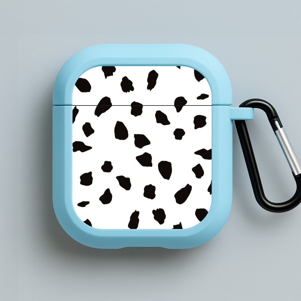Dalmatian - Dog Pattern Blue AirPods Case