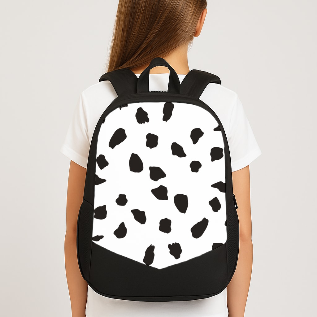 Dalmatian - Dog Pattern Large School Bag