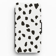 Dalmatian - Dog Pattern Flip / Wallet Phone Case 1