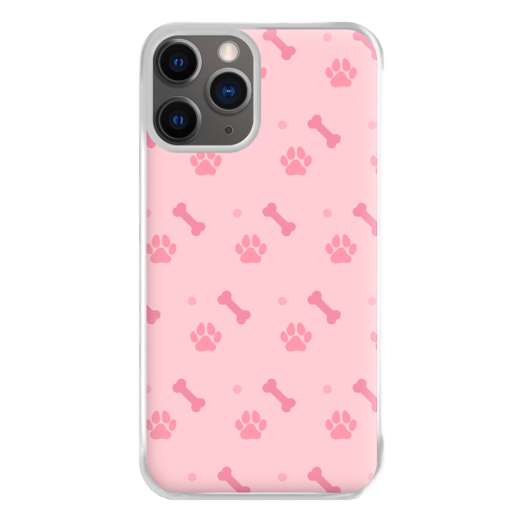 Dog And Paw - Dog Pattern Phone Case for iPhone 12 Pro Max