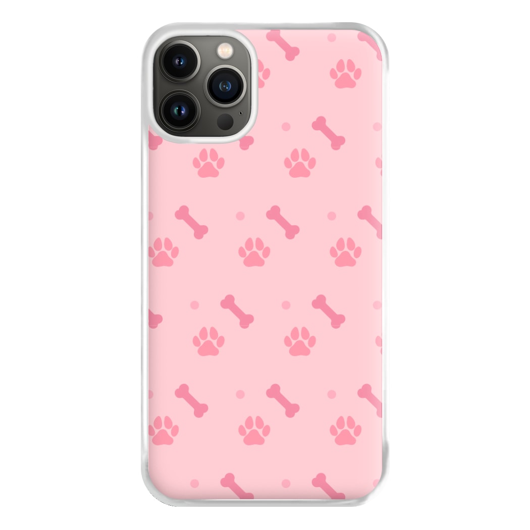 Dog And Paw - Dog Pattern Phone Case for iPhone 13