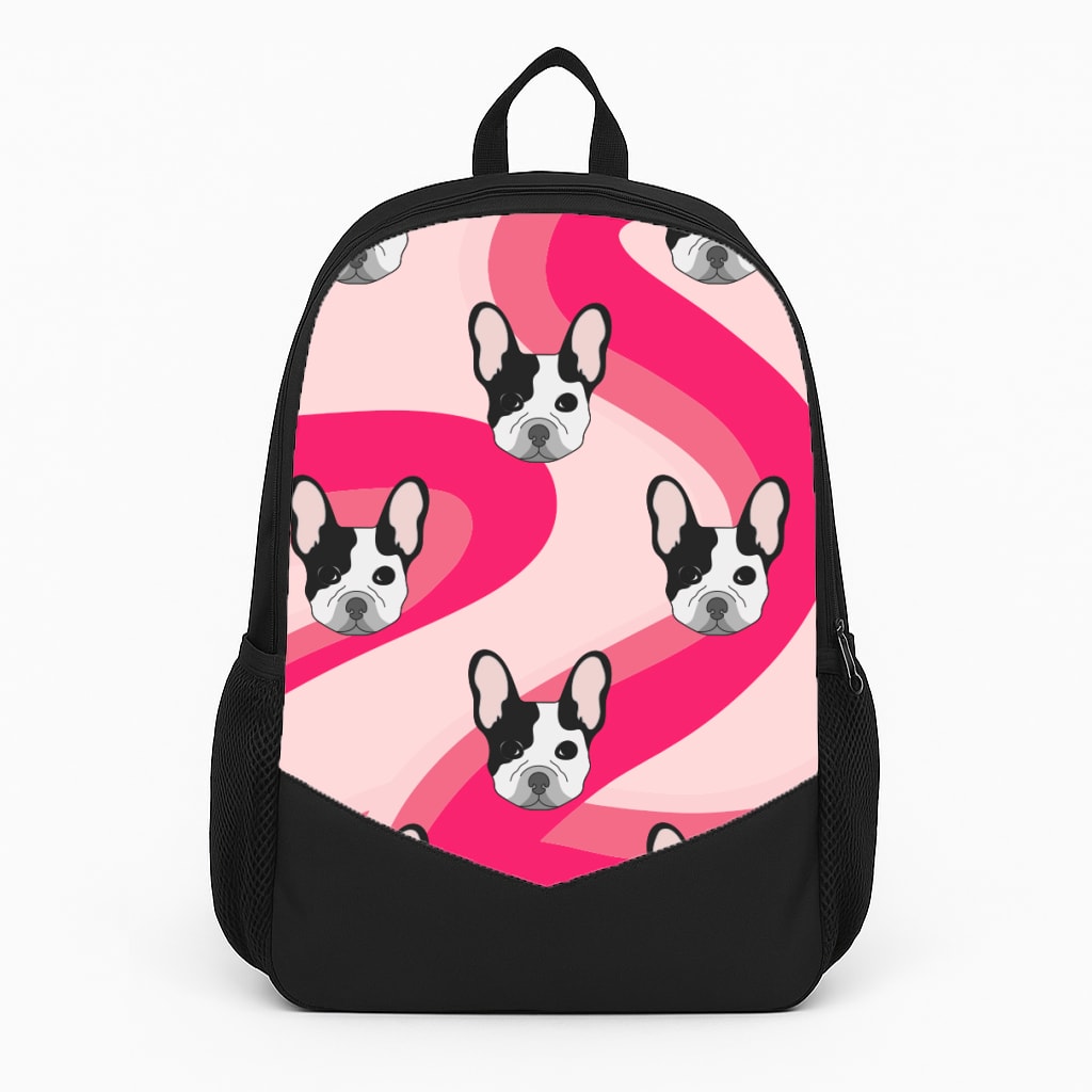 Abstact Frenchie - Dog Pattern Backpack