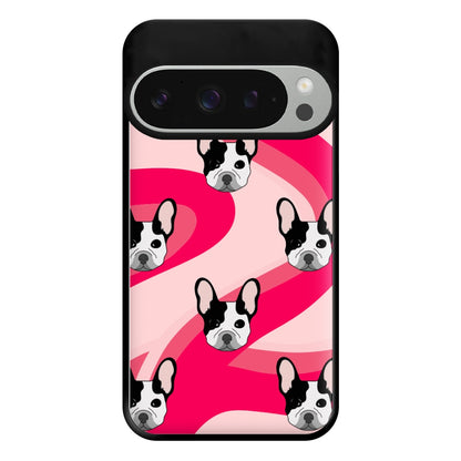 Abstact Frenchie - Dog Pattern Phone Case for Google Pixel 9 Pro XL