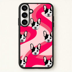 Abstact Frenchie - Dog Pattern Phone Case for Galaxy S26