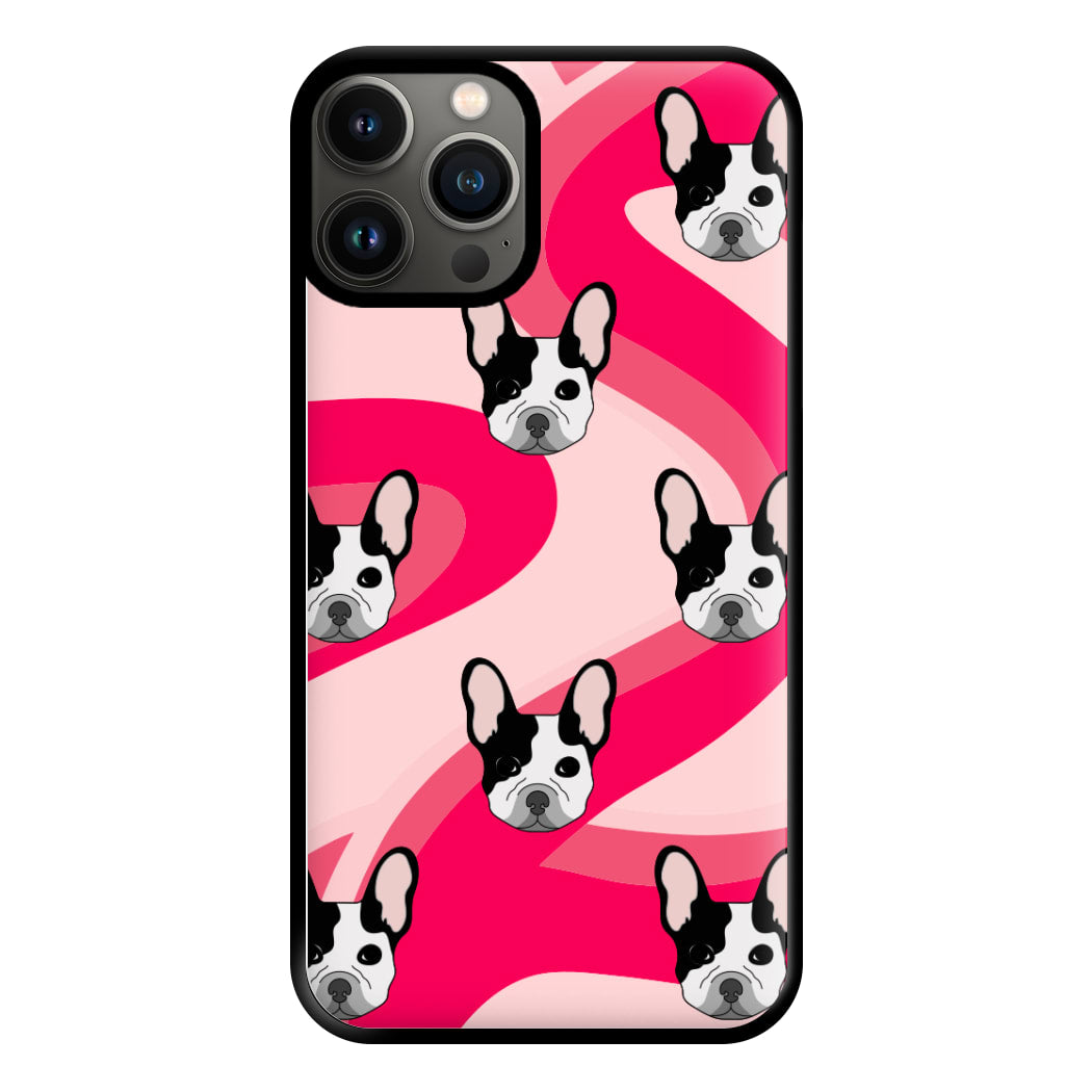 Abstact Frenchie - Dog Pattern Phone Case for iPhone 11 Pro Max