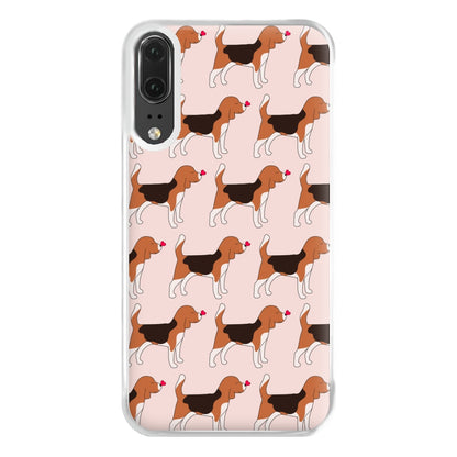 Love Beagle - Dog Pattern Phone Case for Huawei P20