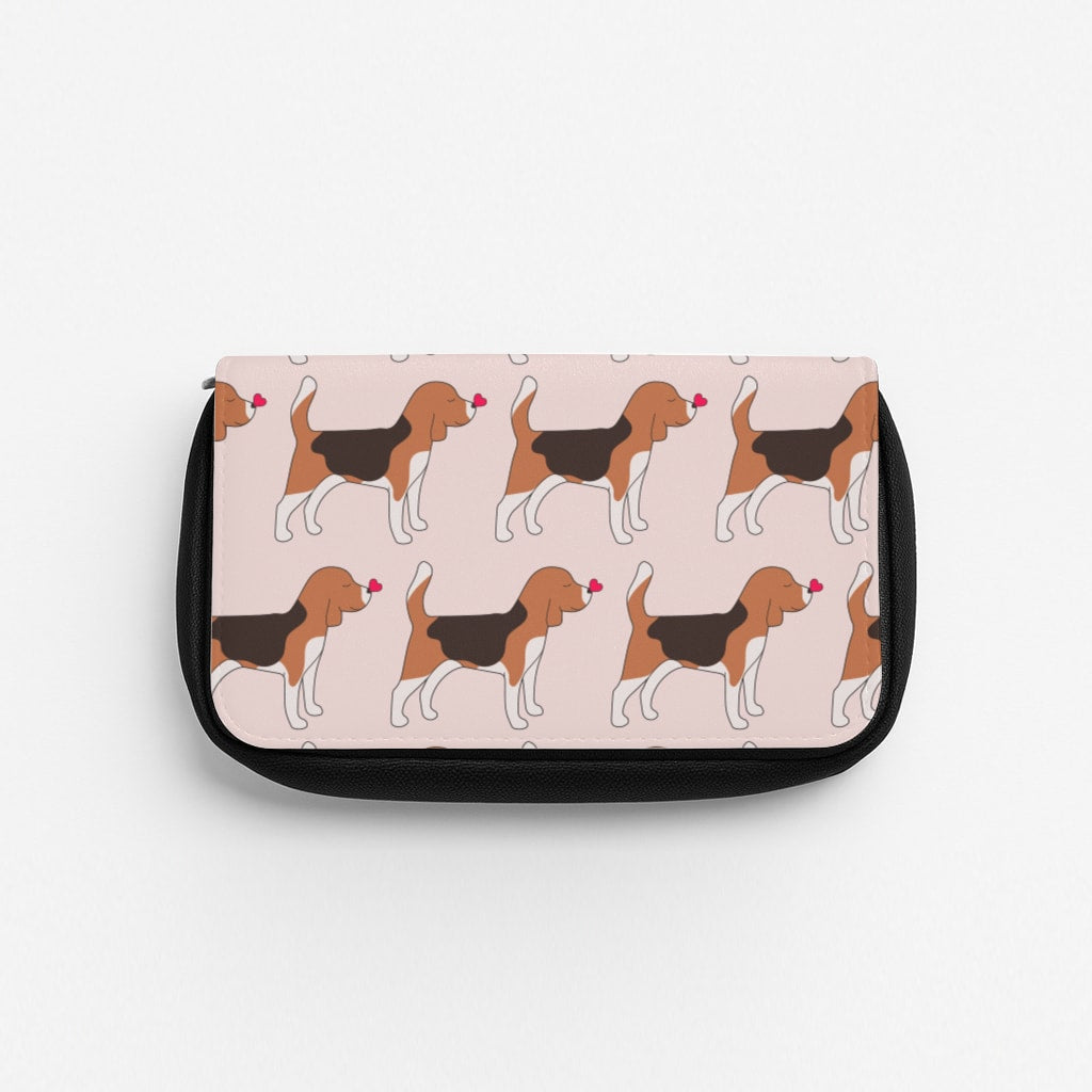 Love Beagle - Dog Pattern Pencil Case
