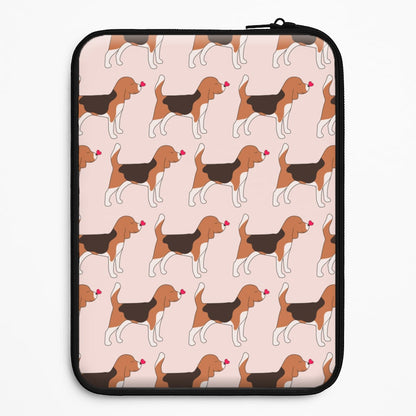 Love Beagle - Dog Pattern Universal Laptop Sleeve
