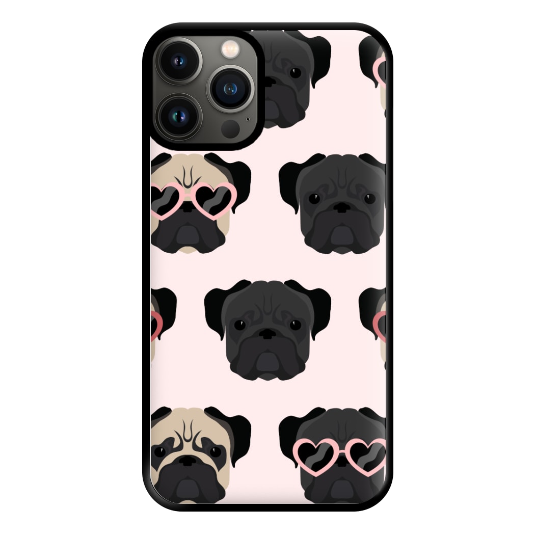 Sunny Pug Life - Dog Pattern Phone Case for iPhone 11 Pro Max