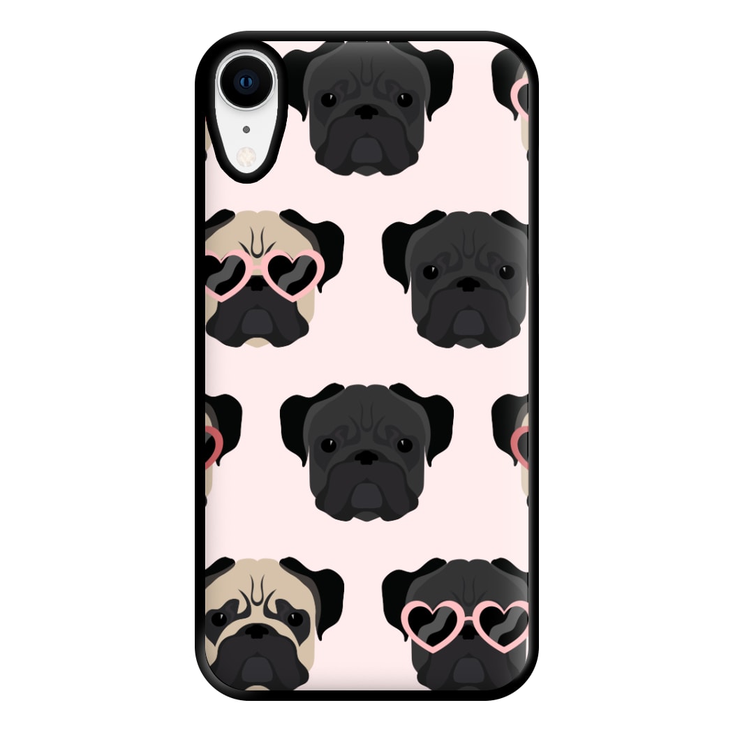 Sunny Pug Life - Dog Pattern Phone Case for iPhone XR