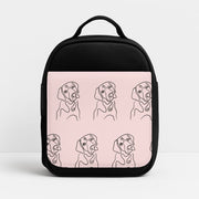 Labrador Outline - Dog Pattern Lunchbox 1