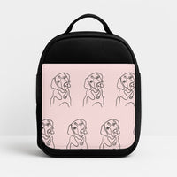 Labrador Outline - Dog Pattern Lunchbox