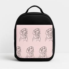 Labrador Outline - Dog Pattern Lunchbox