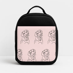 Labrador Outline - Dog Pattern Insulated Lunchbox