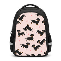 Heart Dachshund - Dog Pattern Backpack