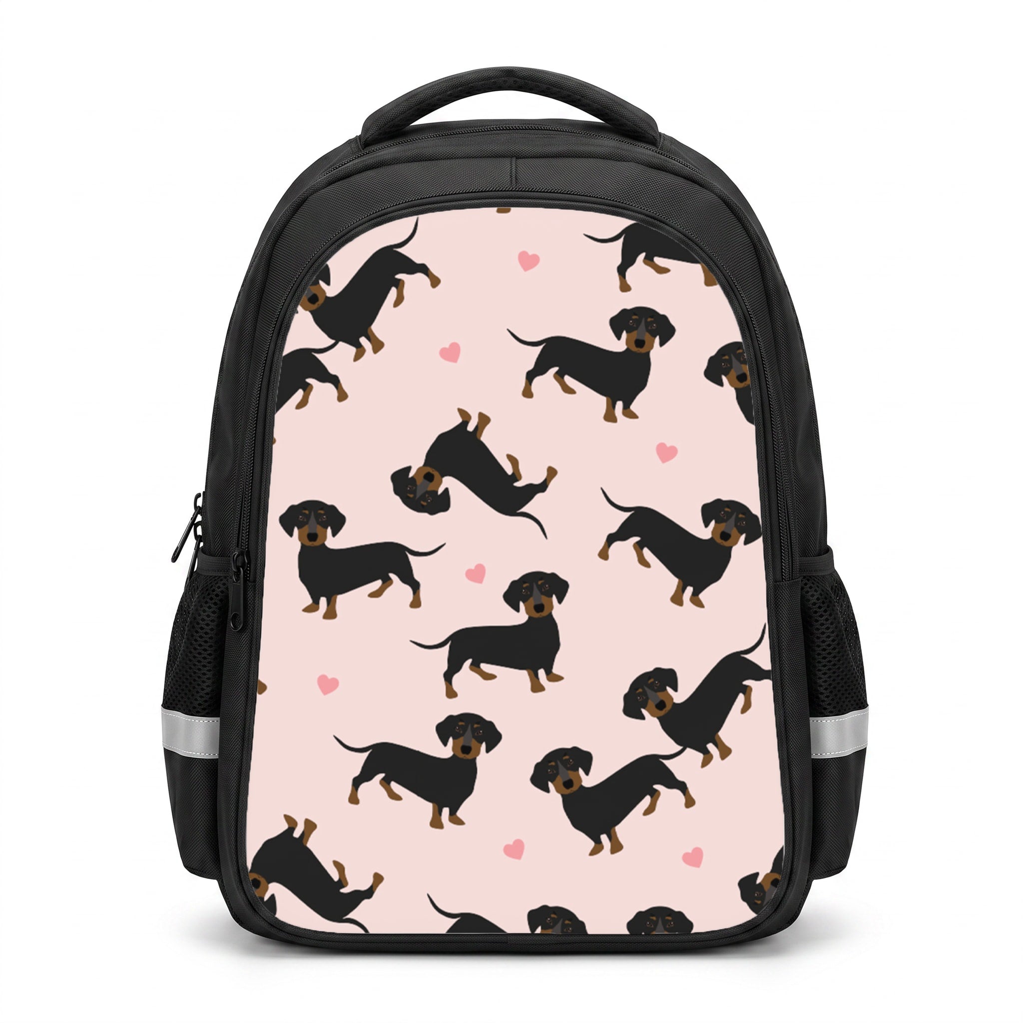 Heart Dachshund - Dog Pattern Backpack