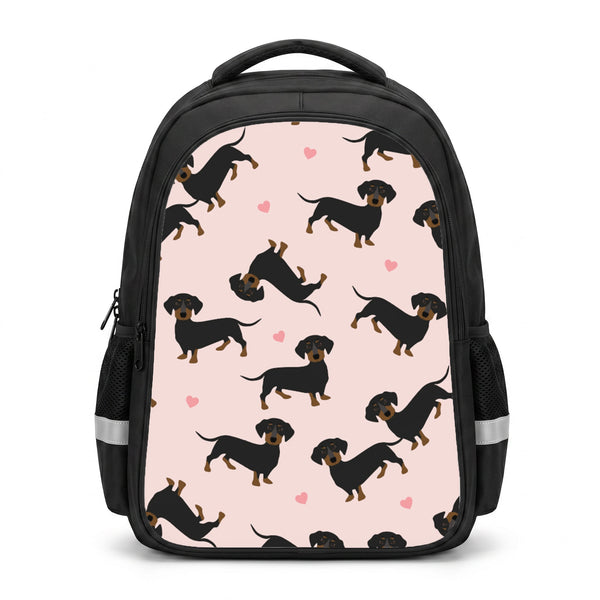 Heart Dachshund - Dog Pattern Backpack