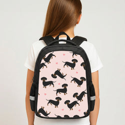 Heart Dachshund - Dog Pattern Backpack