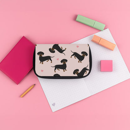 Heart Dachshund - Dog Pattern Pencil Case