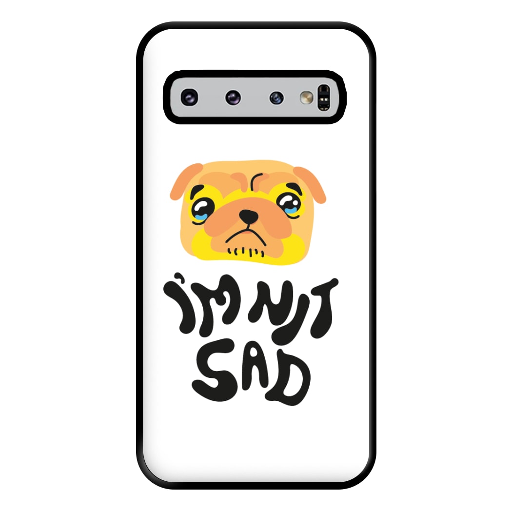 Im nit sad - Dog Patterns Phone Case for Galaxy S10 Plus