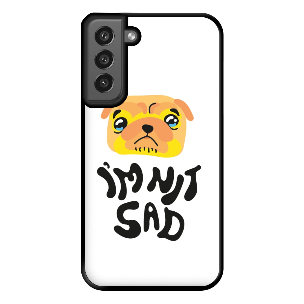 Im nit sad - Dog Patterns Phone Case for Galaxy S21FE