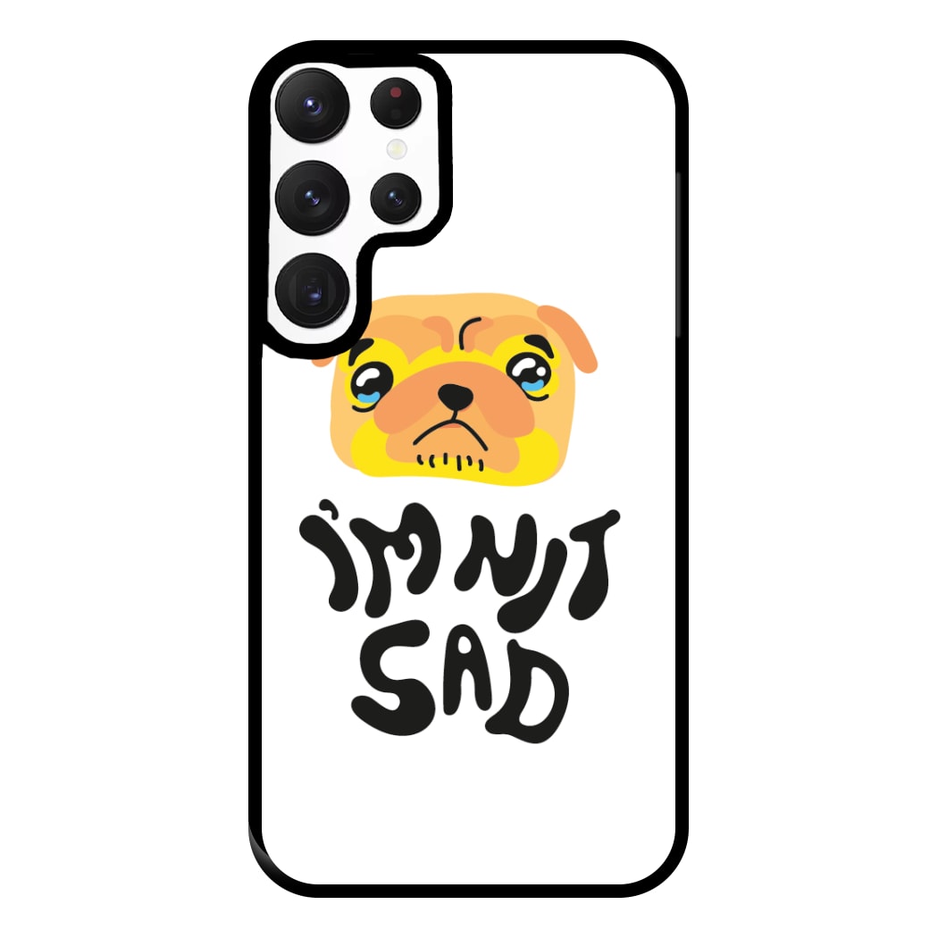 Im nit sad - Dog Patterns Phone Case for Galaxy S22 Ultra