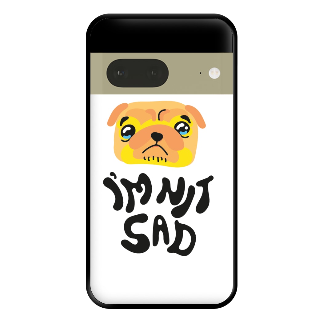 Im nit sad - Dog Patterns Phone Case for Google Pixel 7a