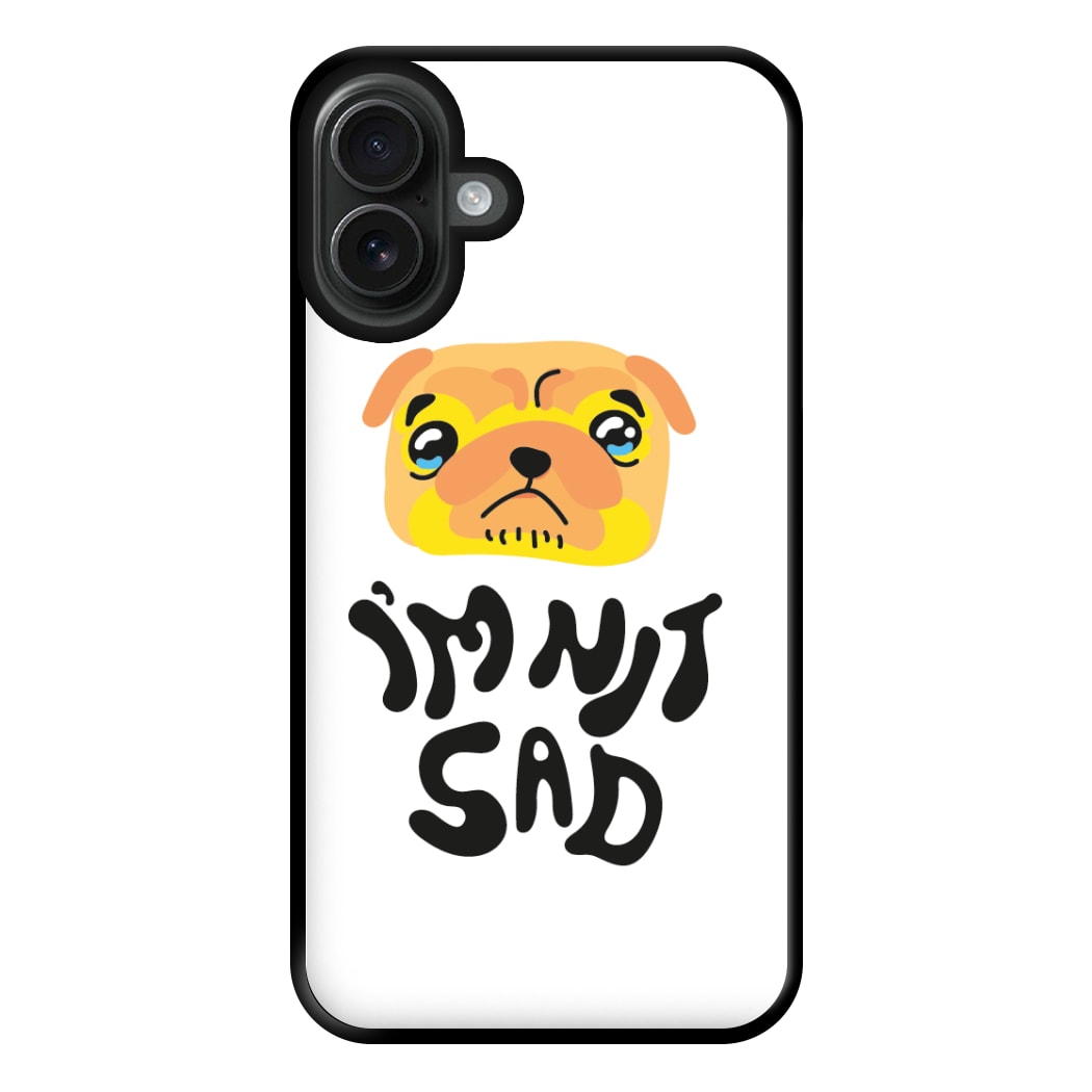 Im nit sad - Dog Patterns Phone Case for iPhone 16 Plus