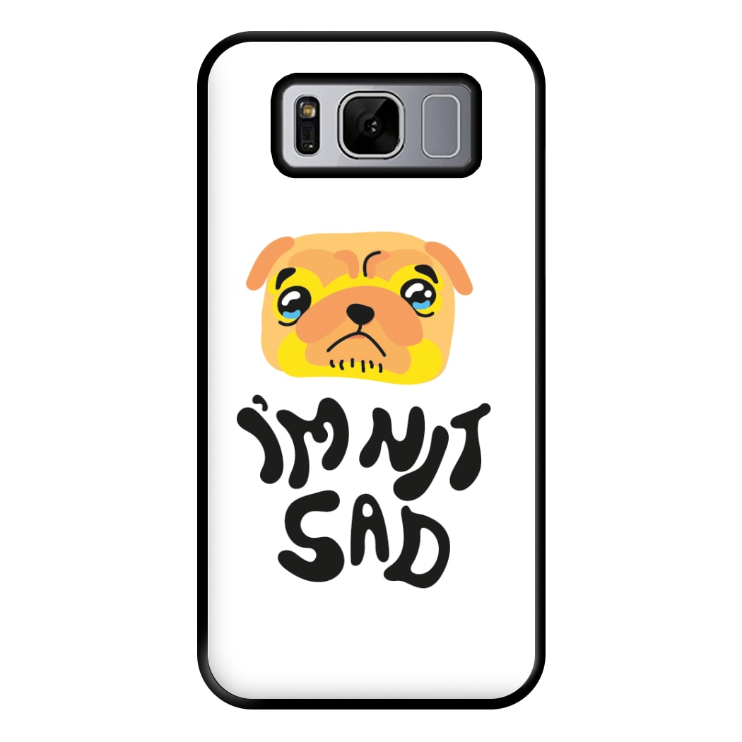 Im nit sad - Dog Patterns Phone Case for Galaxy S8 Plus