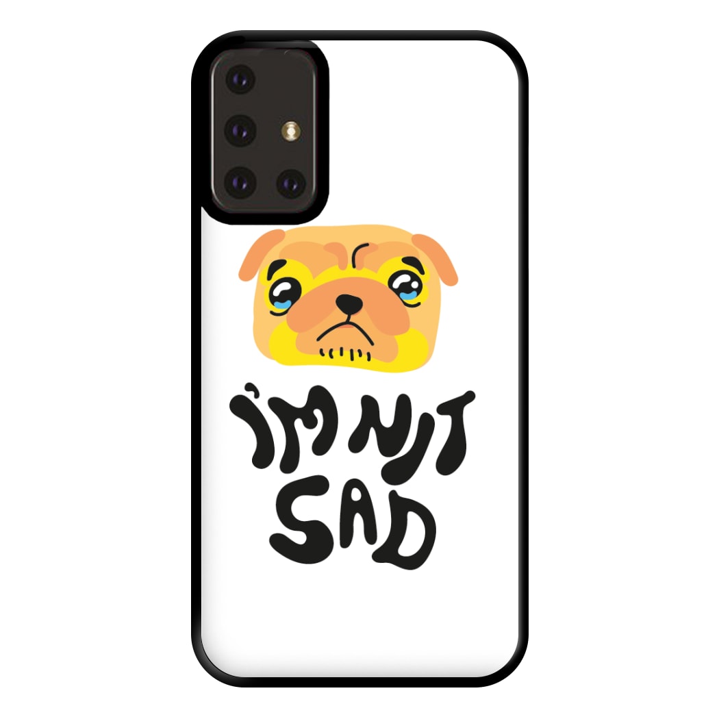 Im nit sad - Dog Patterns Phone Case for Galaxy A71